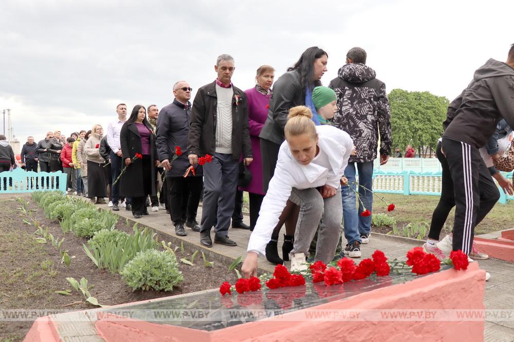 В Пинском районе в День Победы прошел автопробег «Память-2025. Без срока давности»