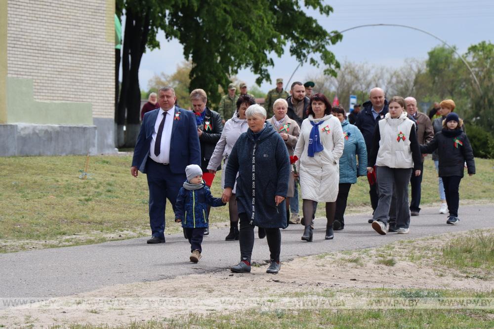 В Пинском районе в День Победы прошел автопробег «Память-2025. Без срока давности»