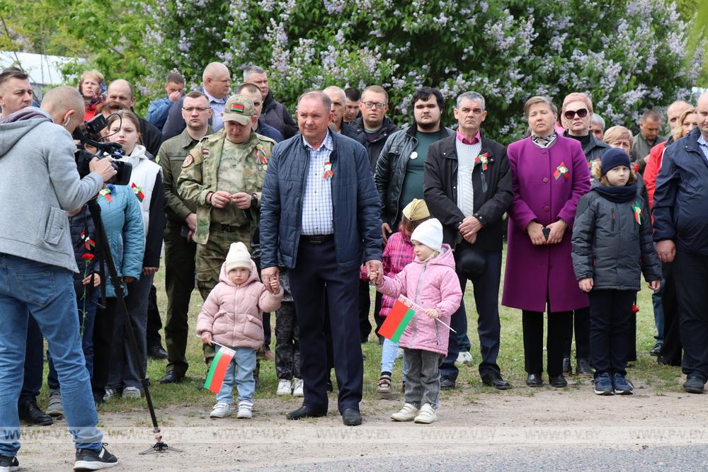 В Пинском районе в День Победы прошел автопробег «Память-2025. Без срока давности»