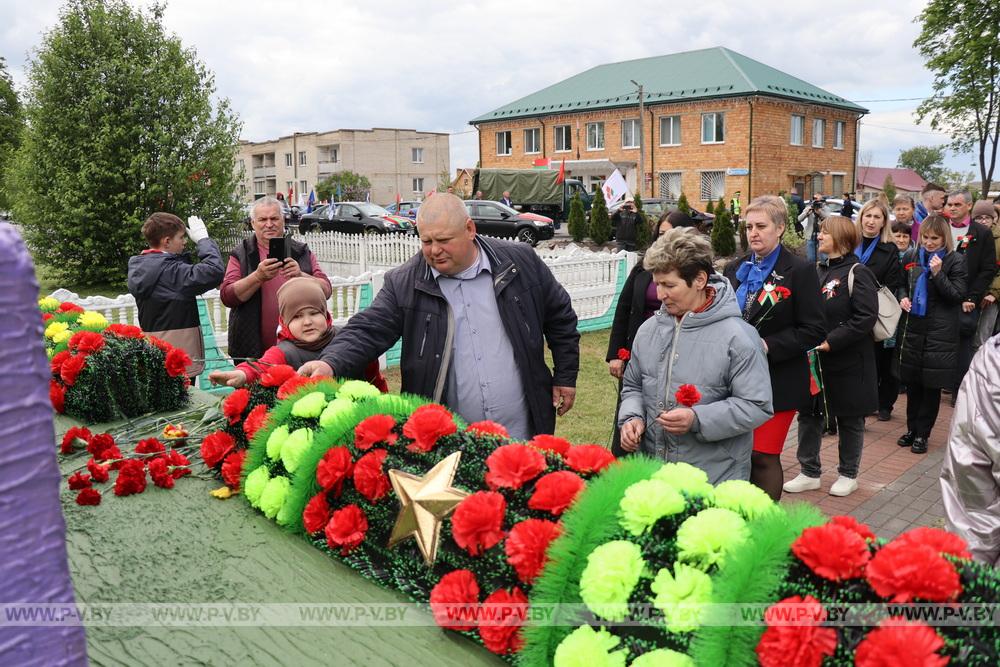 В Пинском районе в День Победы прошел автопробег «Память-2025. Без срока давности»