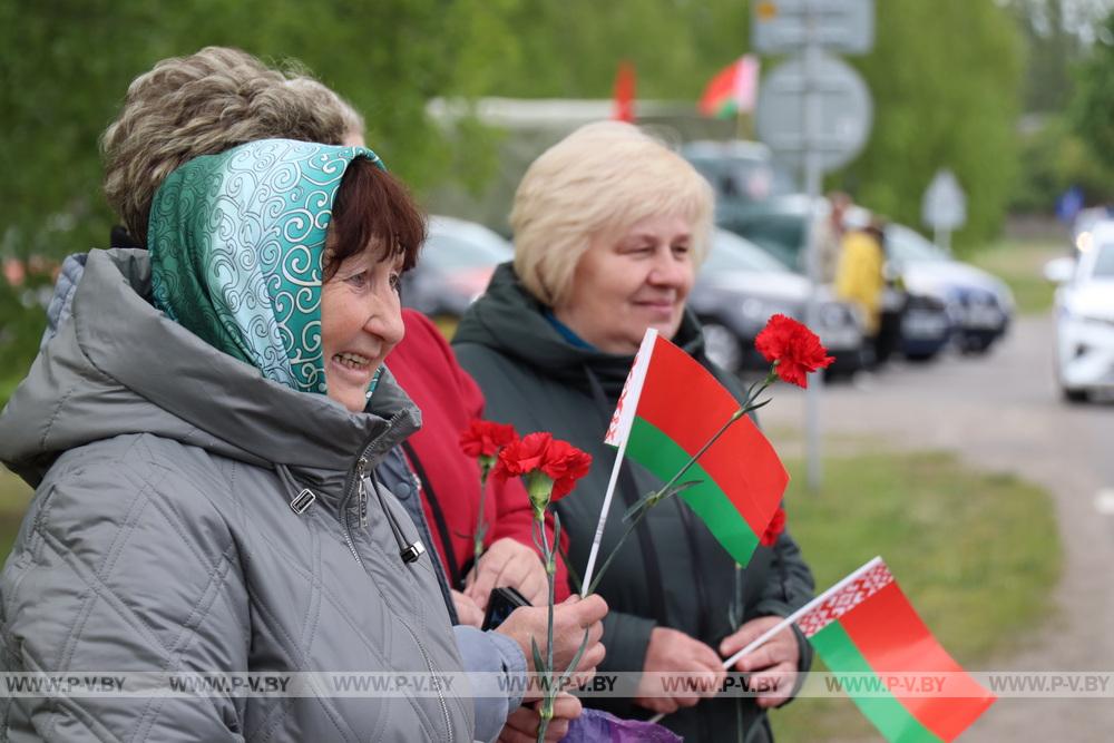 В Пинском районе в День Победы прошел автопробег «Память-2025. Без срока давности»