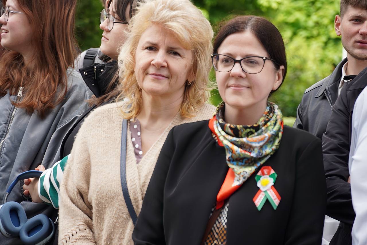 Преподаватели, студенты и лицеисты ПолесГУ присоединились к республиканской акции «Вальс Победы»