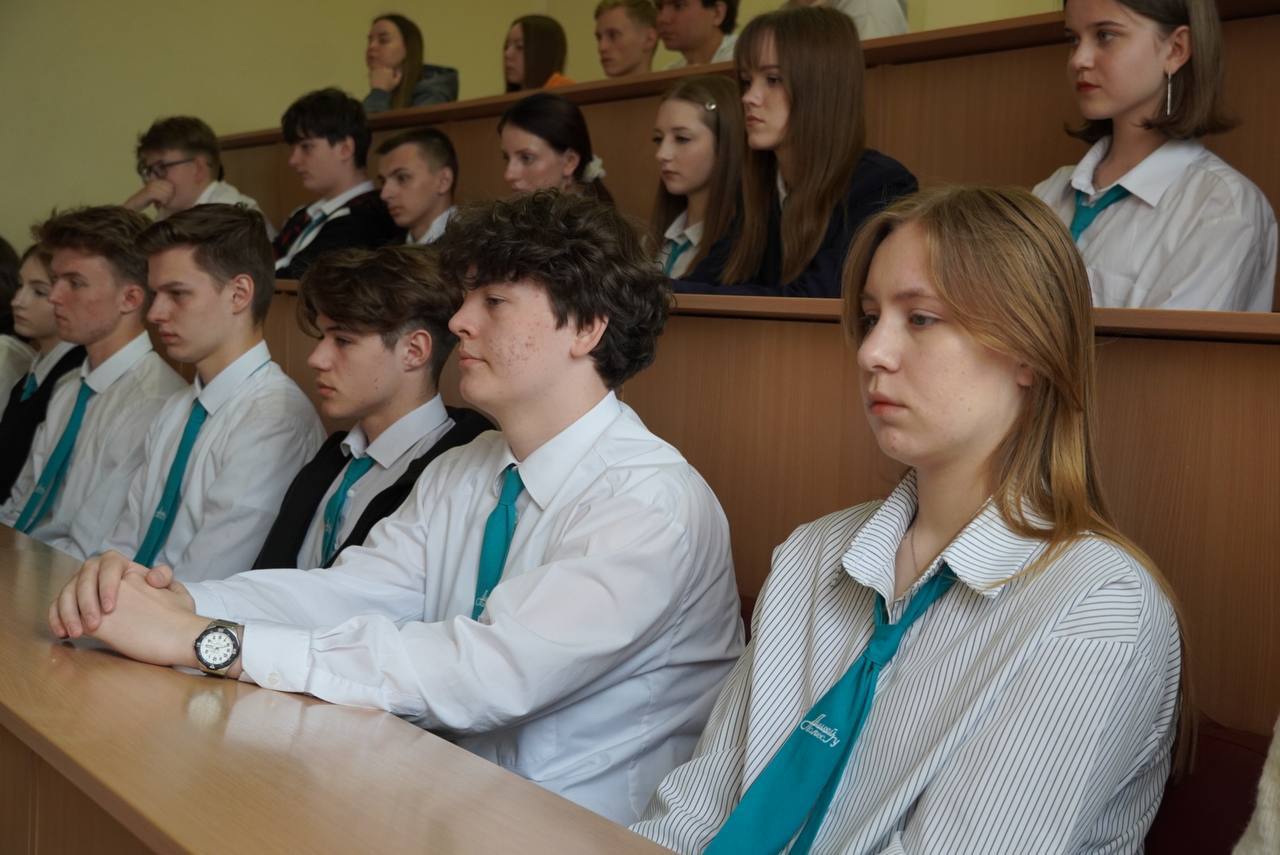 Встреча студентов и сотрудников ПолесГУ с епископом Пинским и Лунинецким Георгием