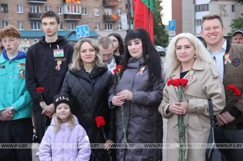 Митинг у мемориального комплекса партизанам Полесья