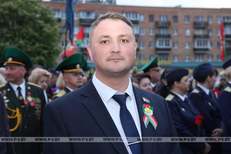 Митинг у мемориального комплекса партизанам Полесья