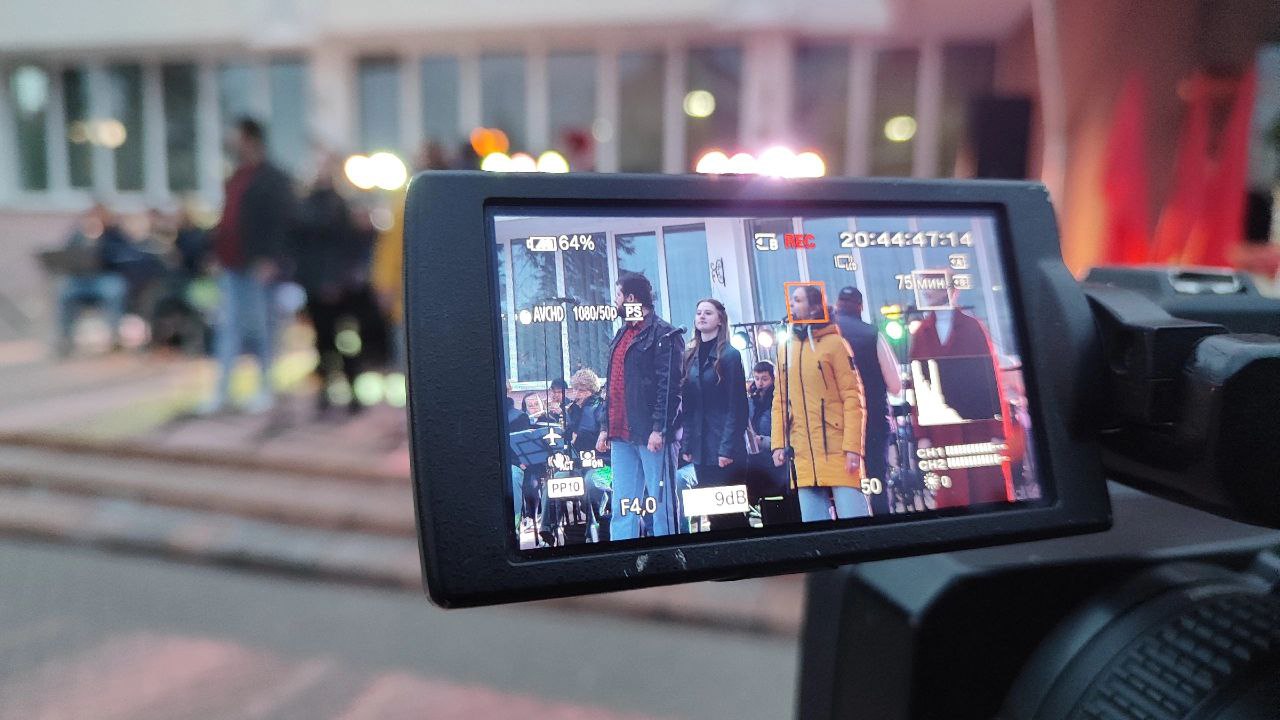 Пинск зажигает под звуки оркестра