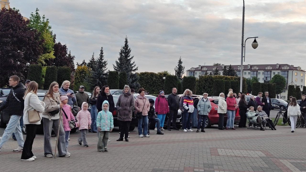 Пинск зажигает под звуки оркестра