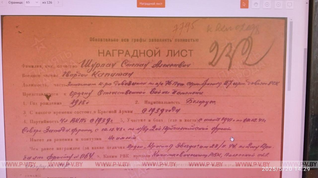 Они защищали Родину – Степан Алексеевич и Наталья Васильевна Шурпач