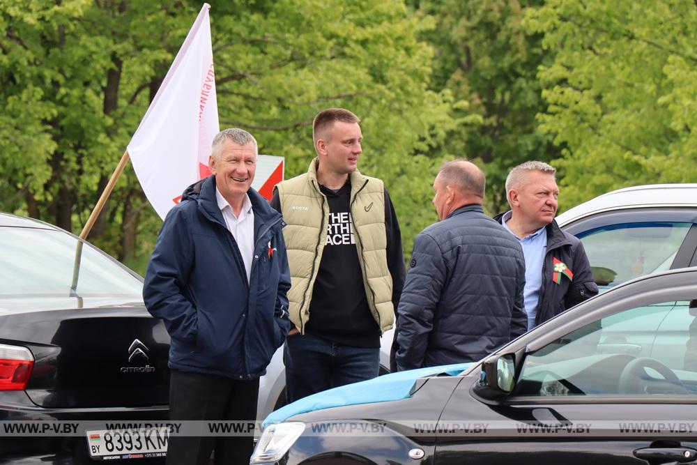 В Пинском районе в День Победы прошел автопробег «Память-2025. Без срока давности»
