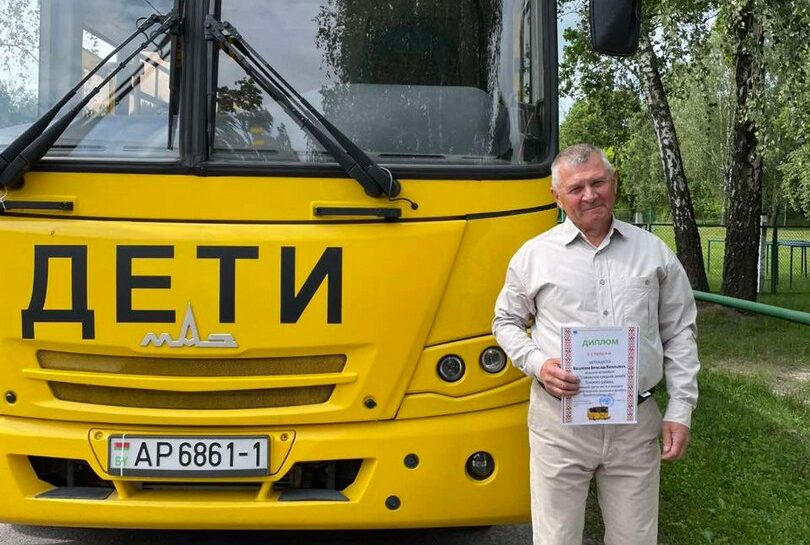 В Пинском районе выбрали лучшего водителя школьного автобуса