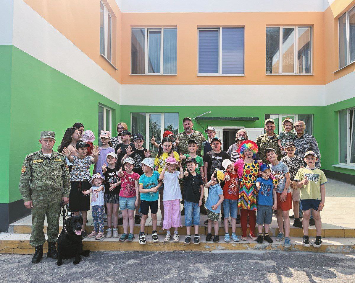 В Логишине пограничники устроили незабываемый праздник для детей