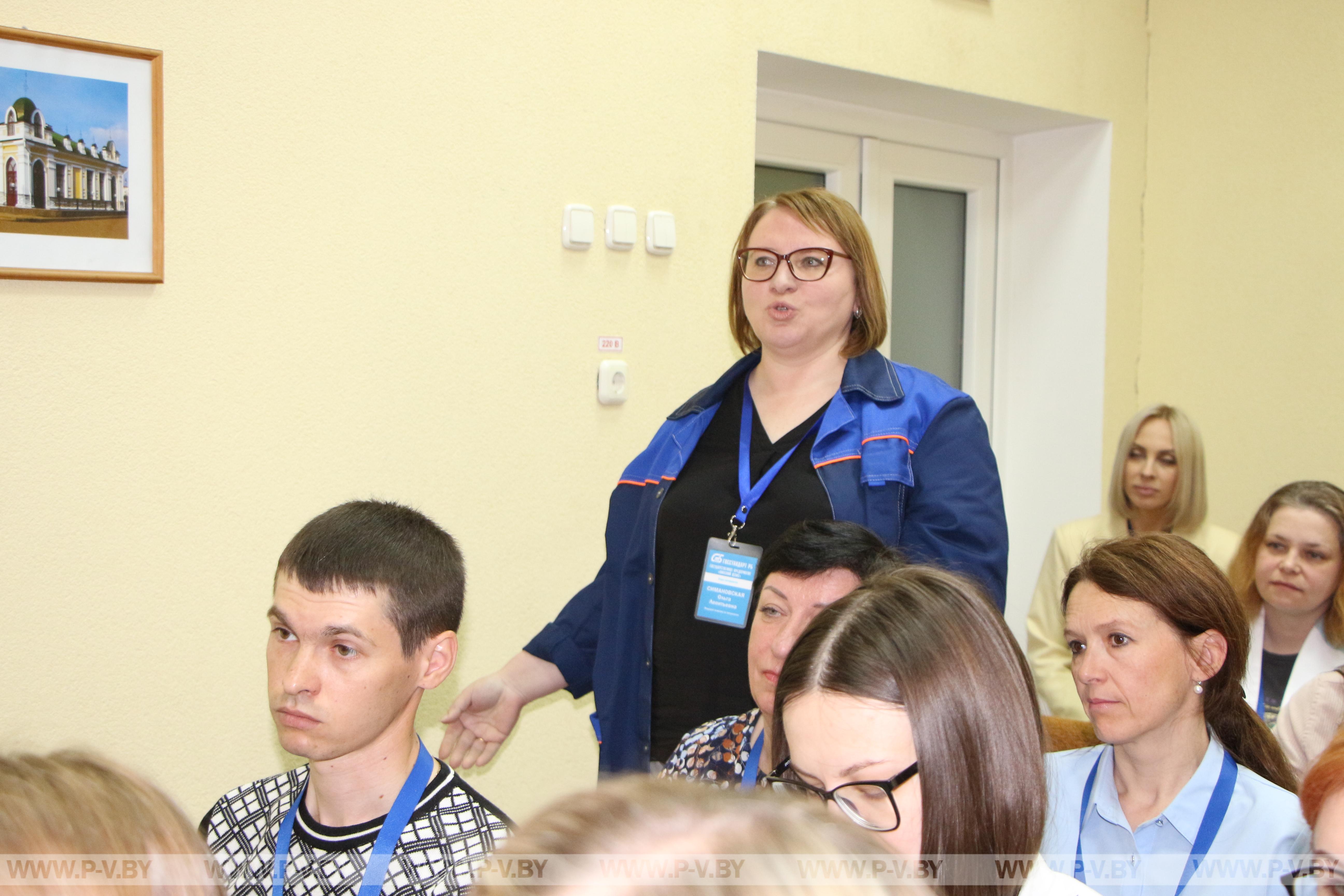 Встреча во главе с председателем горисполкома Валерием Ребковцом