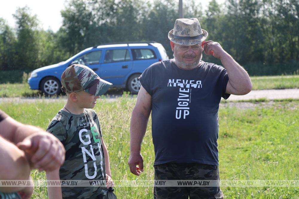 В Пинском районе соревновались рыбаки