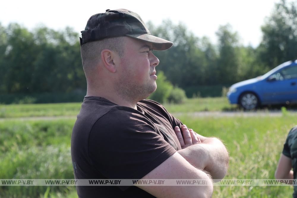 В Пинском районе соревновались рыбаки