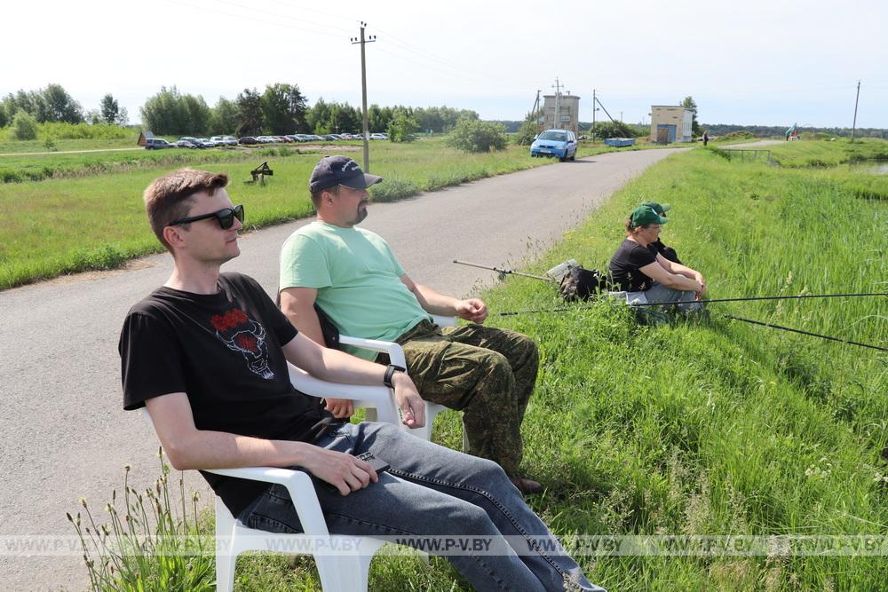 В Пинском районе соревновались рыбаки