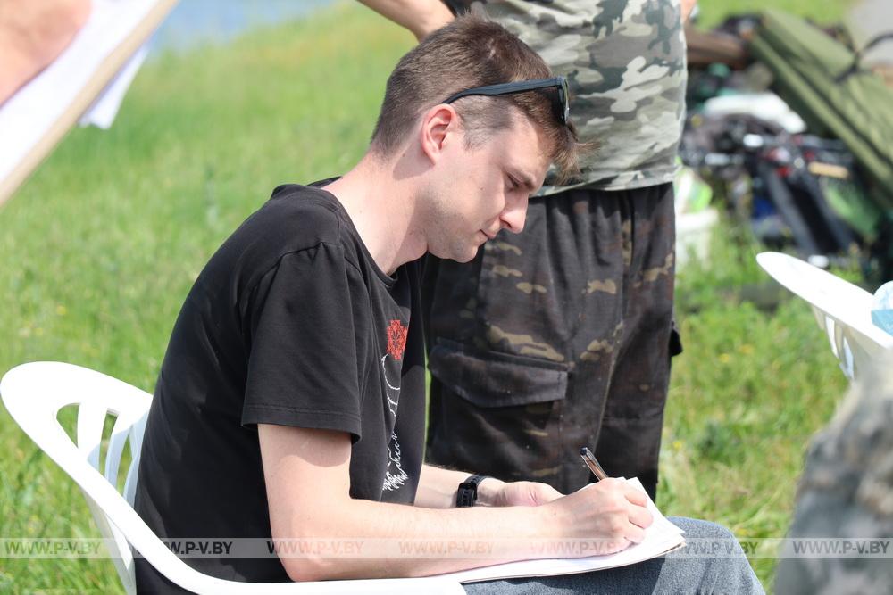 В Пинском районе соревновались рыбаки