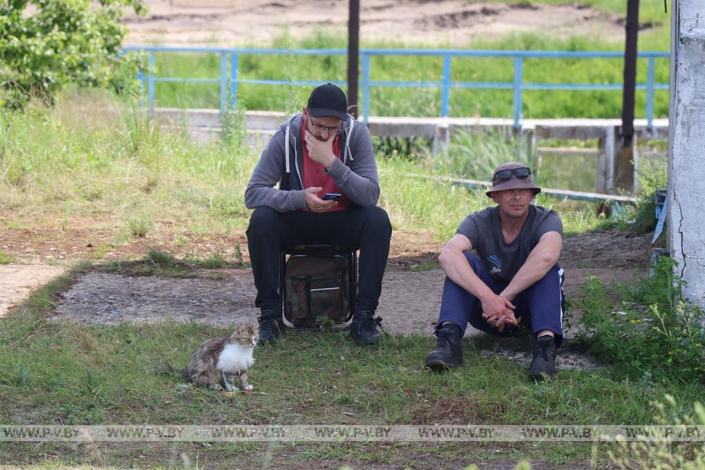 В Пинском районе соревновались рыбаки