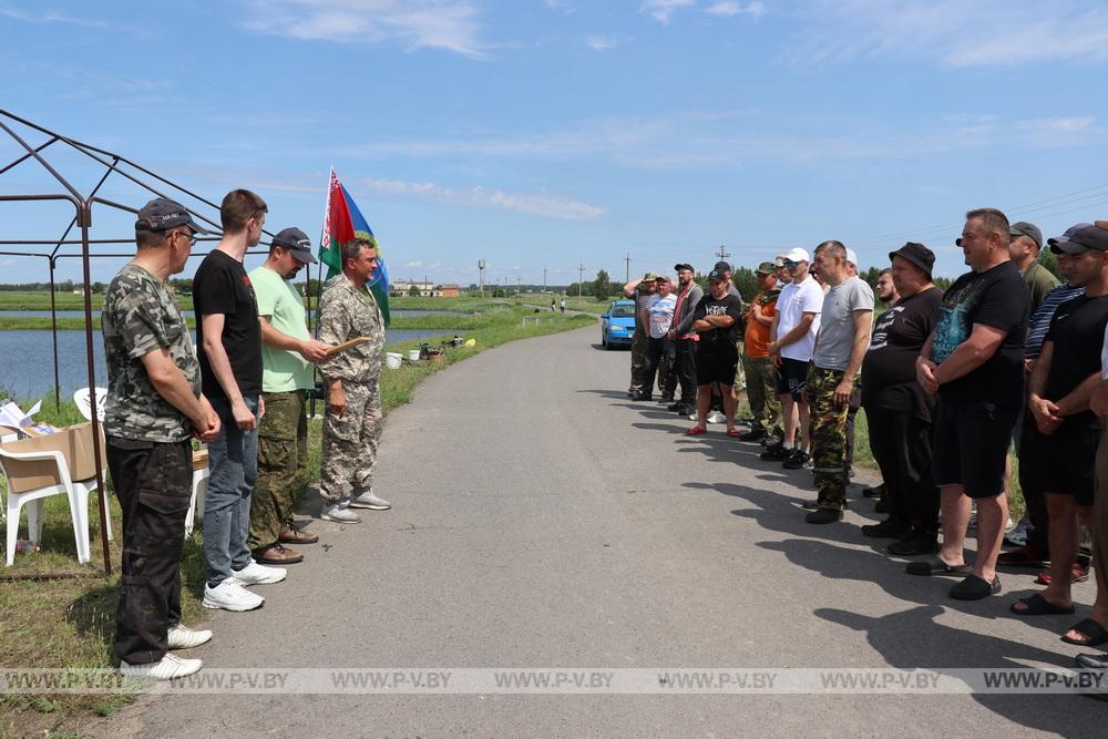В Пинском районе соревновались рыбаки