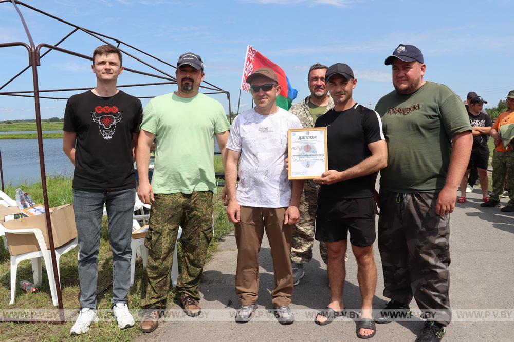В Пинском районе соревновались рыбаки