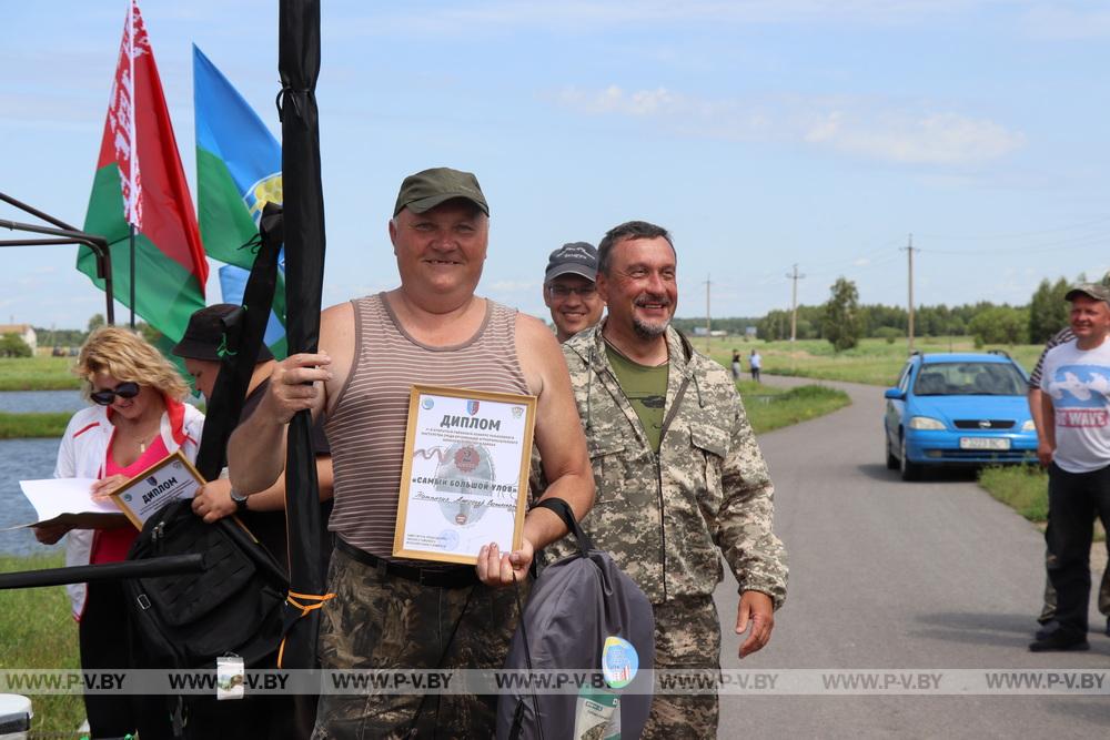 В Пинском районе соревновались рыбаки