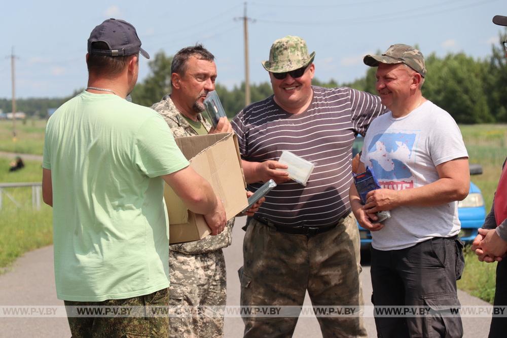В Пинском районе соревновались рыбаки