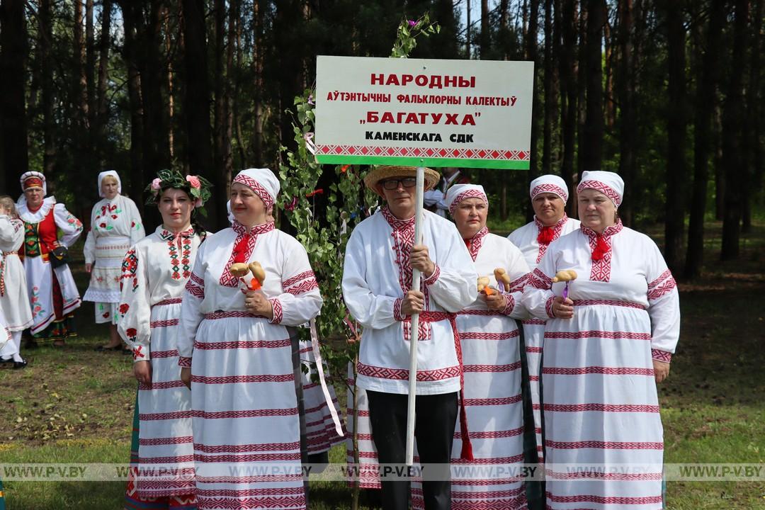 З самабытнай культурай Палескага краю пазнаёміў “Фальварак мінулага”
