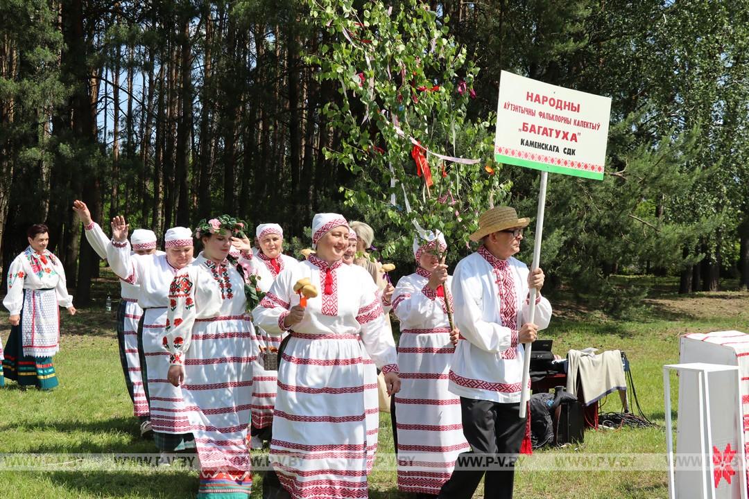 З самабытнай культурай Палескага краю пазнаёміў “Фальварак мінулага”