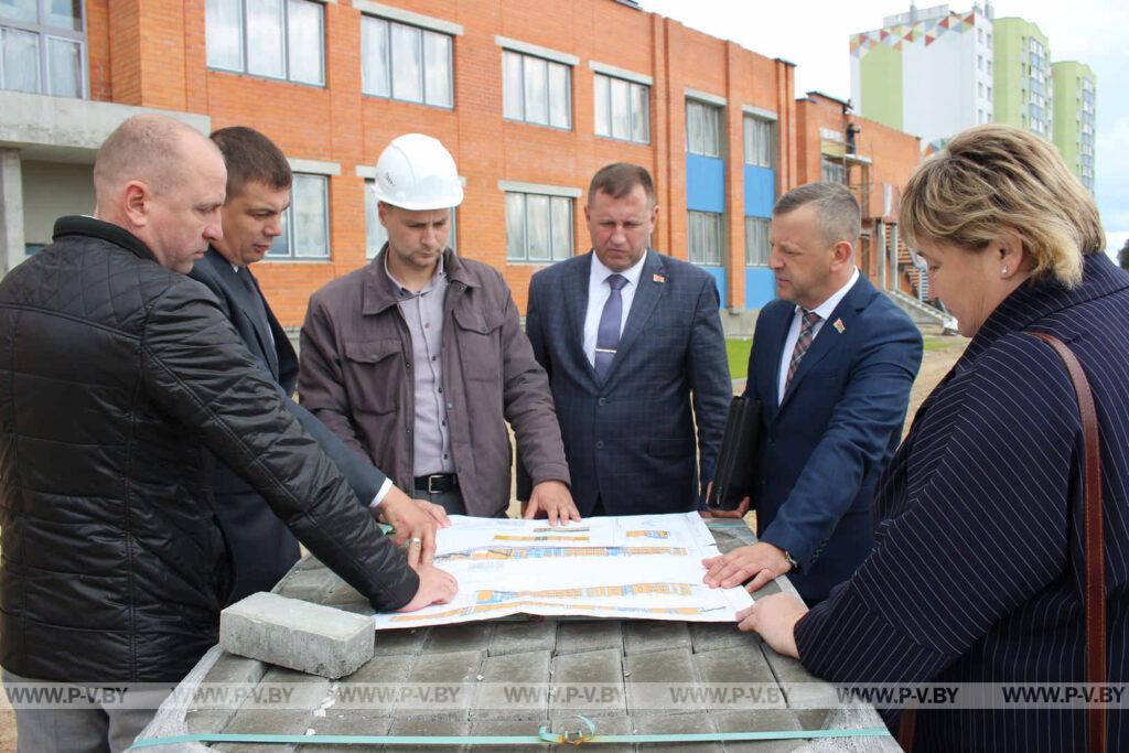 Вадим Кравчук с рабочим визитом в Пинске