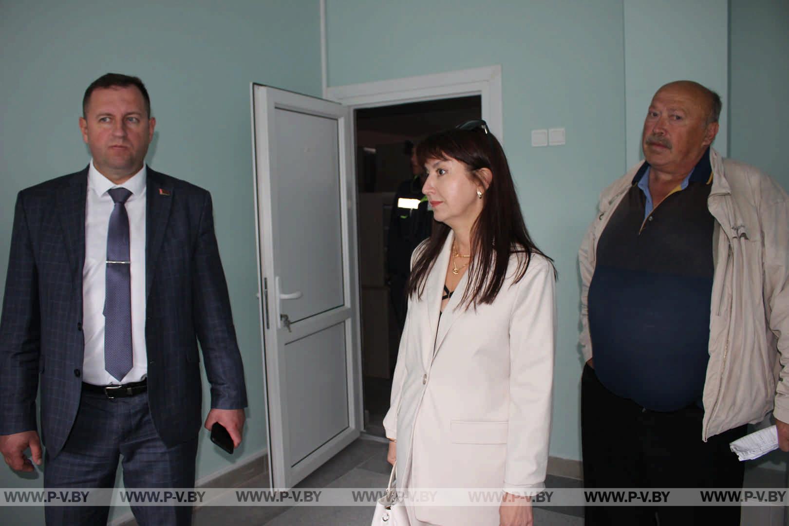 Вадим Кравчук с рабочим визитом в Пинске