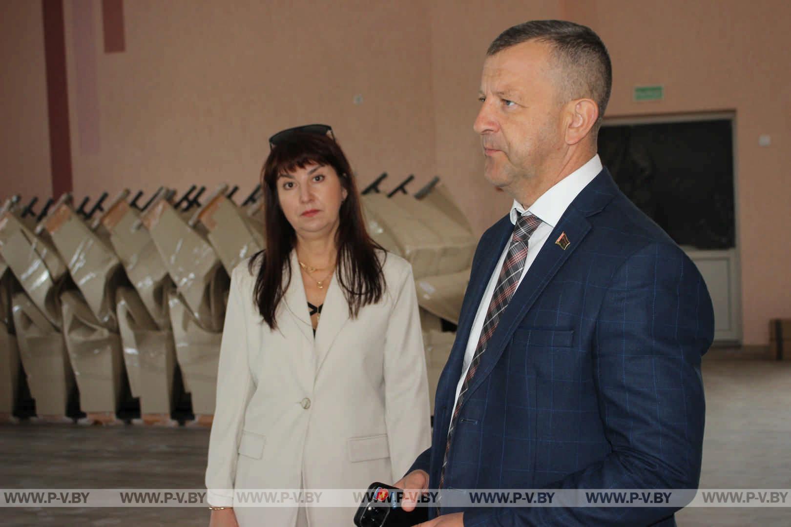 Вадим Кравчук с рабочим визитом в Пинске