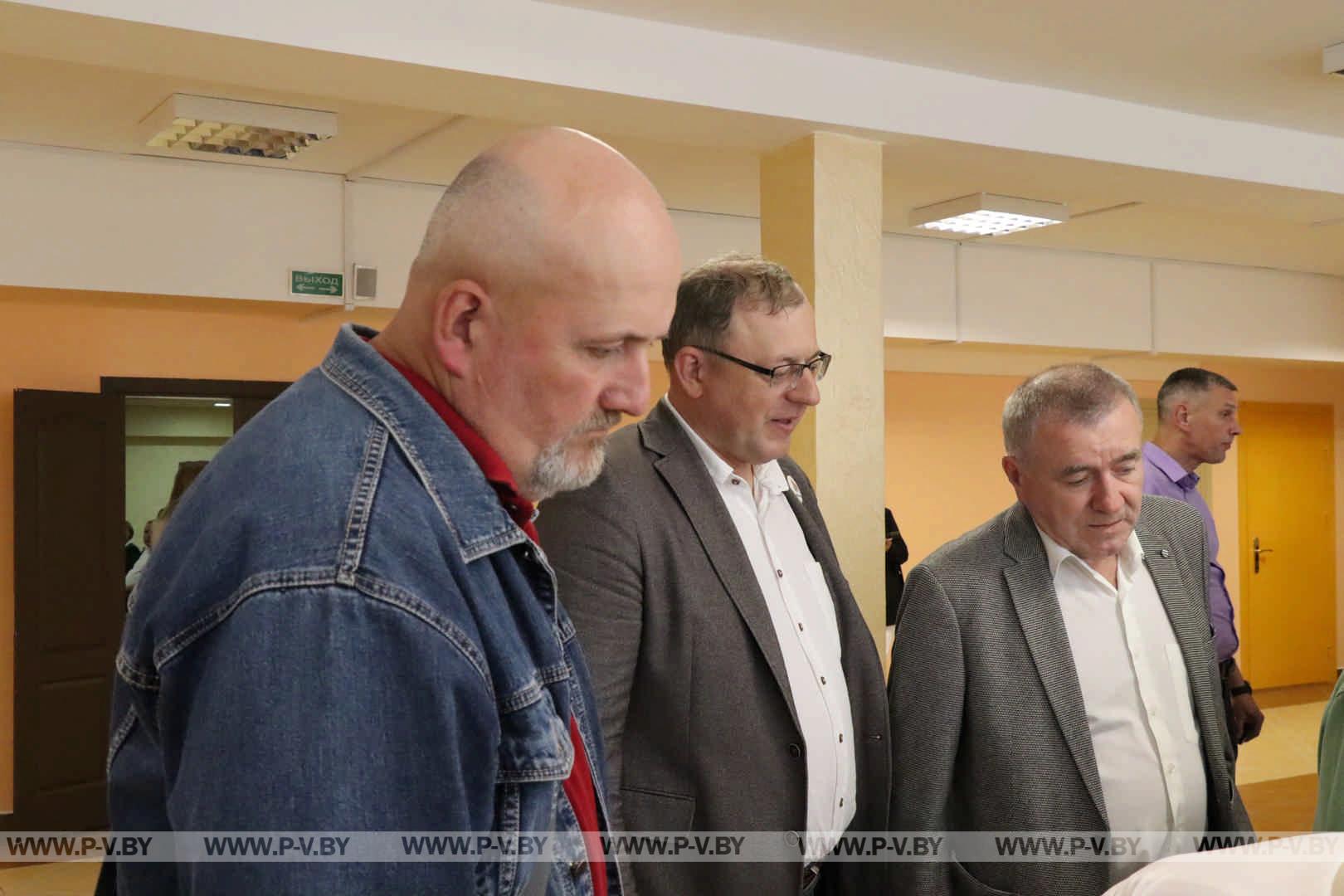 В Пинске состоялась конференция городской организации РОО «Белая Русь»