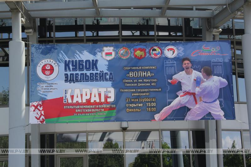 В Пинске состоялся турнир по каратэ на Кубок «Эдельвейса»