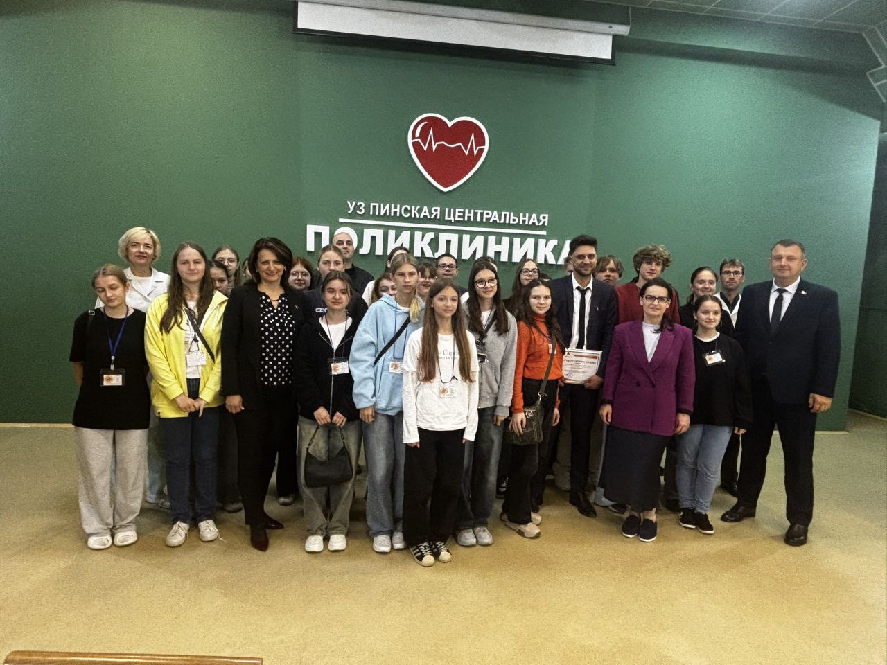 В Пинской центральной поликлинике состоялась диалоговая площадка