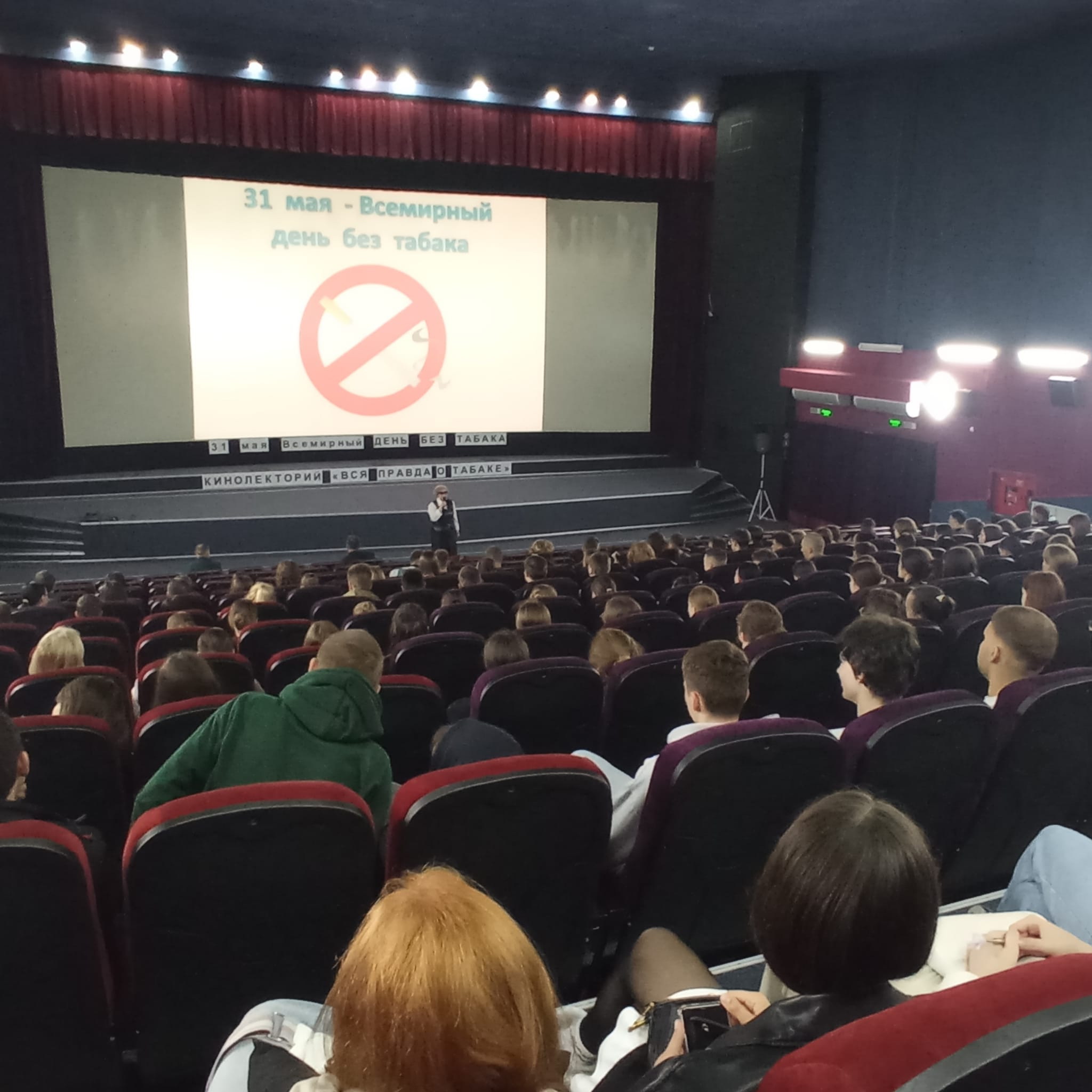 В кинотеатре «Победа» прошел киновидеолекторий