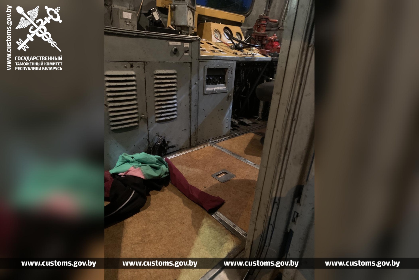 Член бригады грузового поезда предпринял попытку спрятать партию анестезии для стоматологии от таможенного контроля