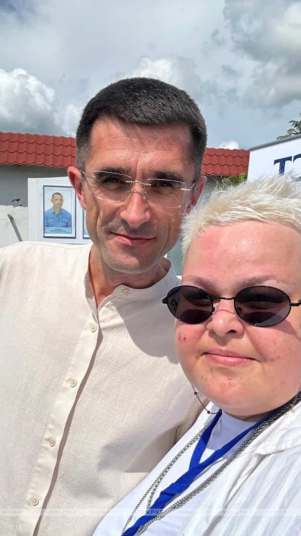 Селфи с начальником производства Виктором Жуковичем