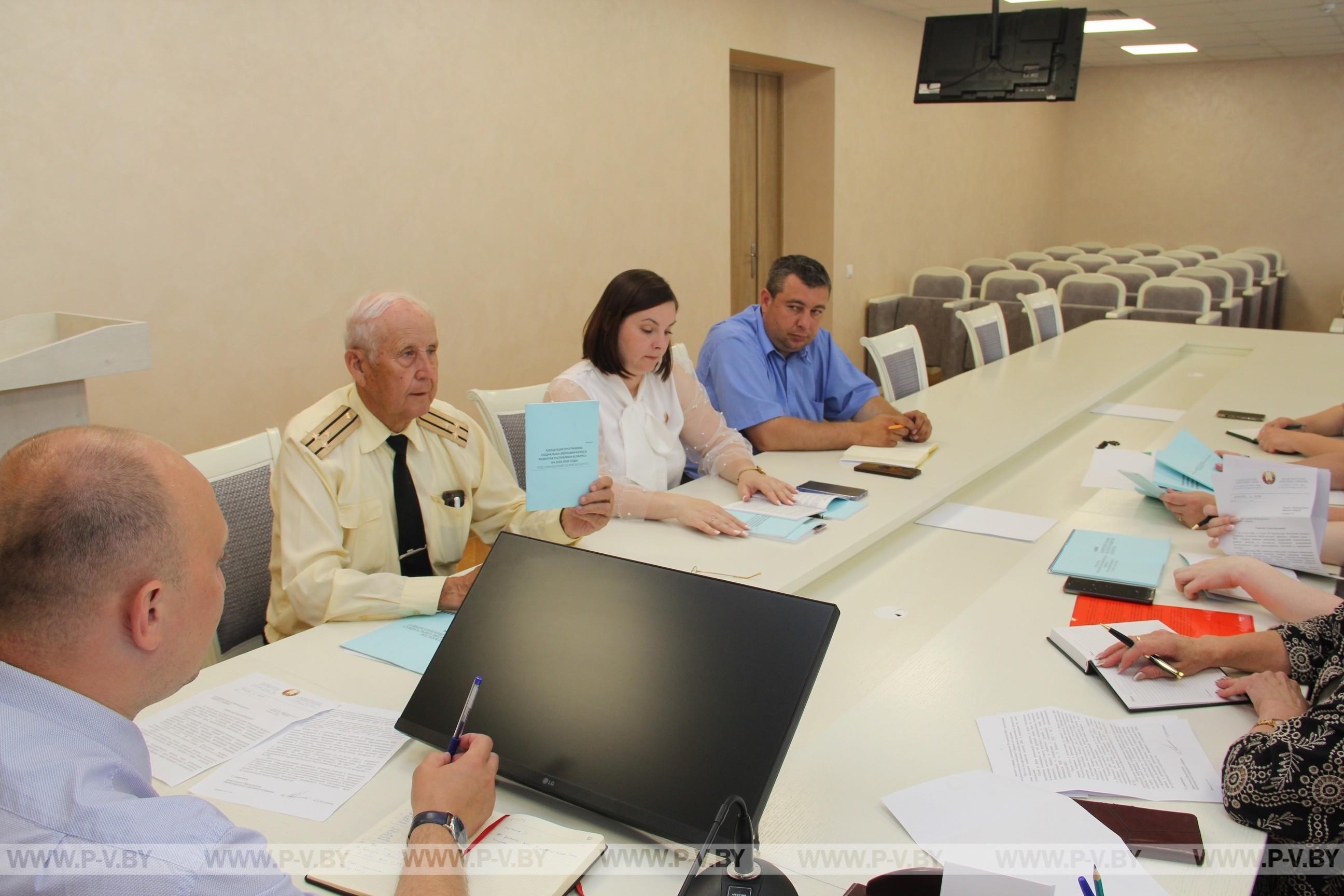 Состоялась рабочая встреча пинчан - делегатов Всебелорусского народного собрания