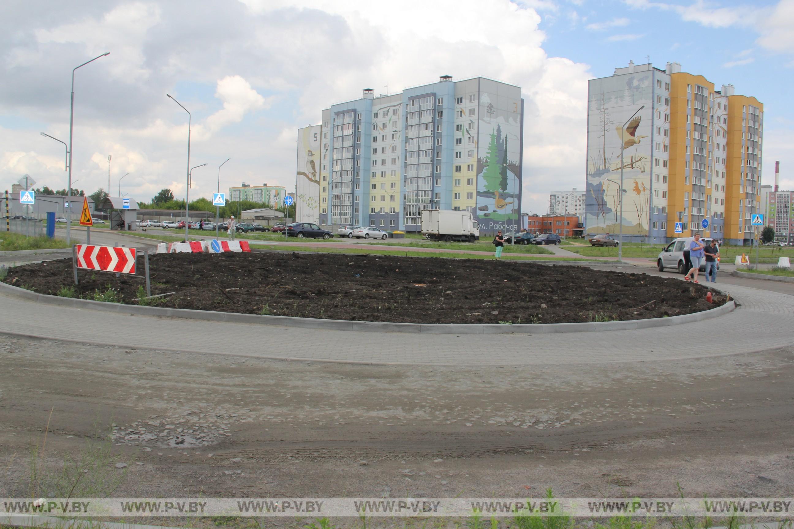 Почему кольцевой перекресток строят в микрорайоне Жемчужный