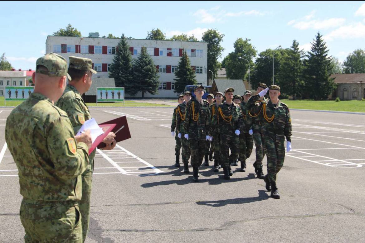 Отряд "Юные друзья пограничников" вернулся из Лиды с победой