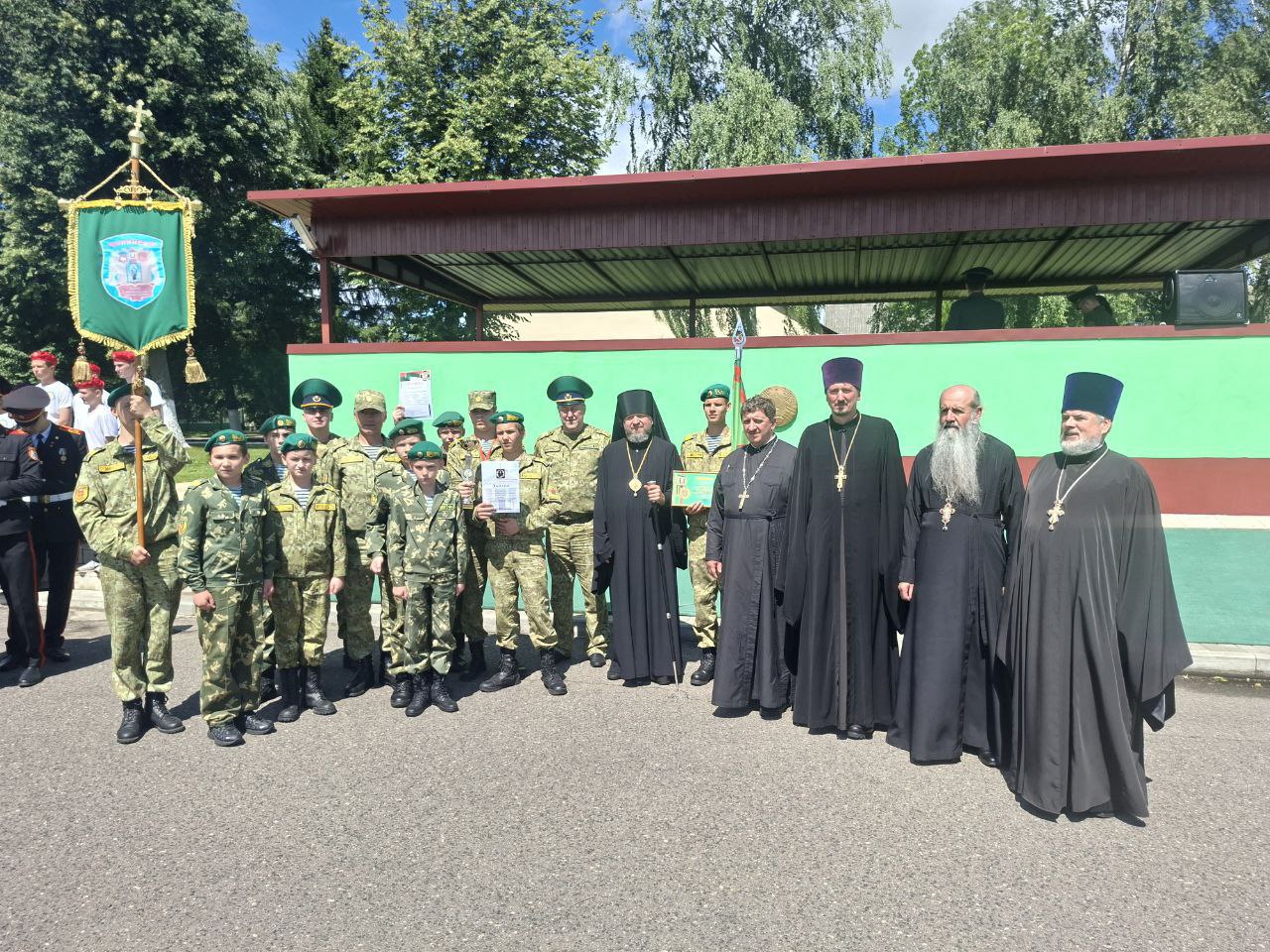 Отряд "Юные друзья пограничников" вернулся из Лиды с победой