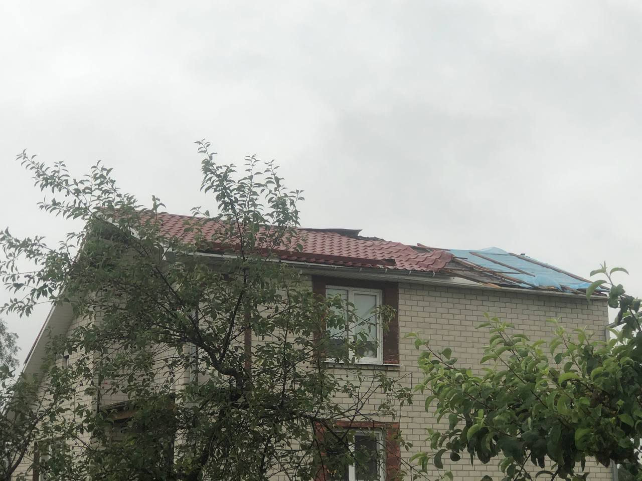 Устранение последствий природной стихии на Пинщине продолжается