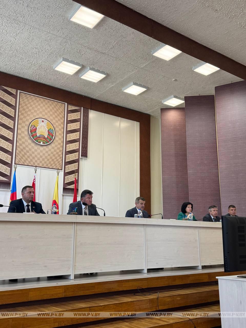 Заседание в Пинского горисполкома