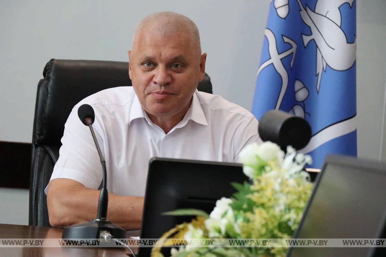 Председатель Дрогичинского райисполкома Сергей Пачко