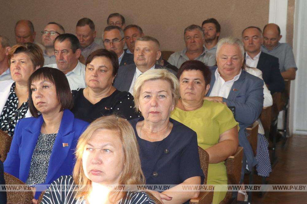 В Пинском райисполкоме оценили экономическое развитие за полугодие