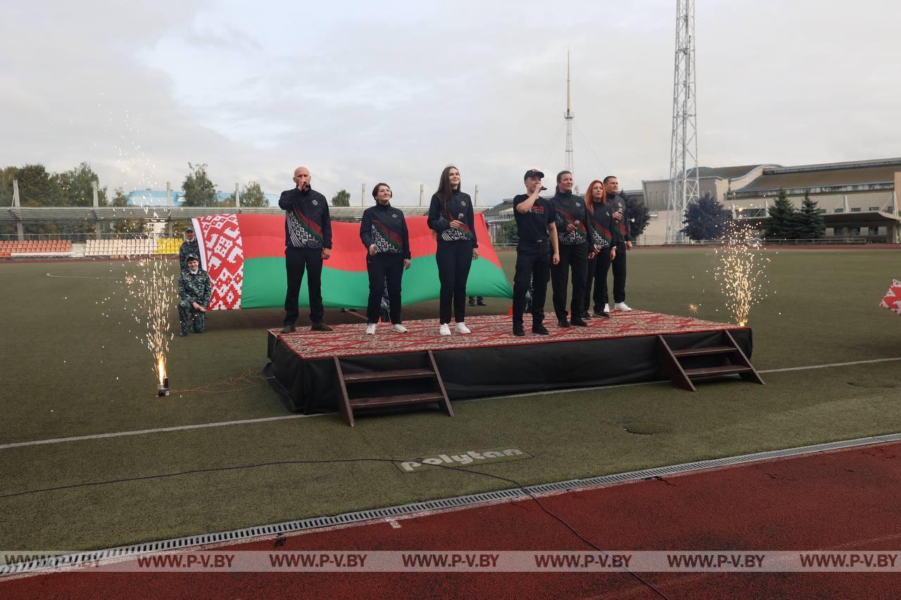 В Пинске прошла милицейская эстафета