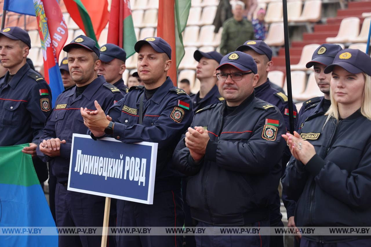 В Пинске прошла милицейская эстафета