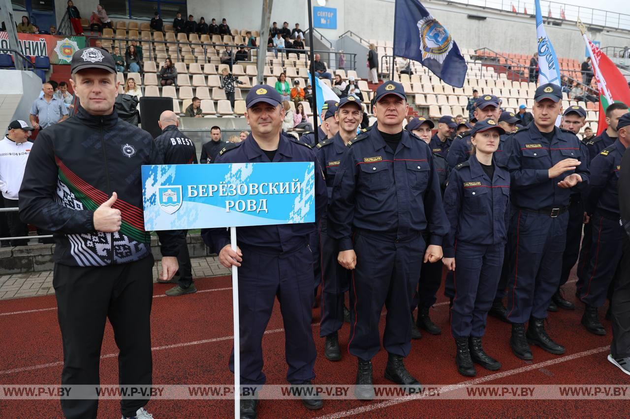 В Пинске прошла милицейская эстафета