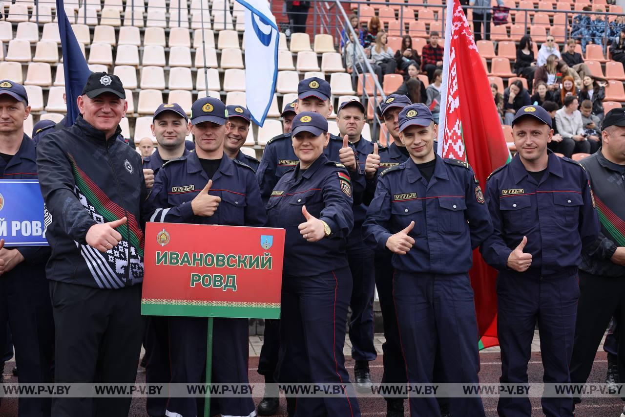 В Пинске прошла милицейская эстафета