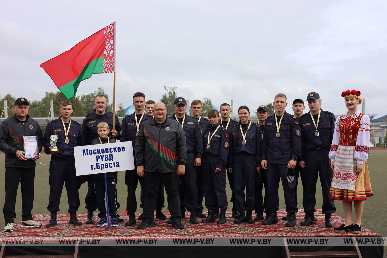 В Пинске прошла милицейская эстафета