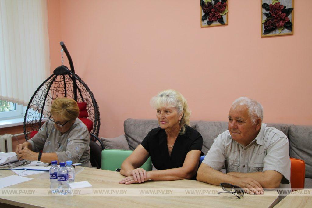 Встреча совета пожилых граждан и президиума совета ветеранов в Пинске Встреча совета пожилых граждан и президиума совета ветеранов в Пинске
